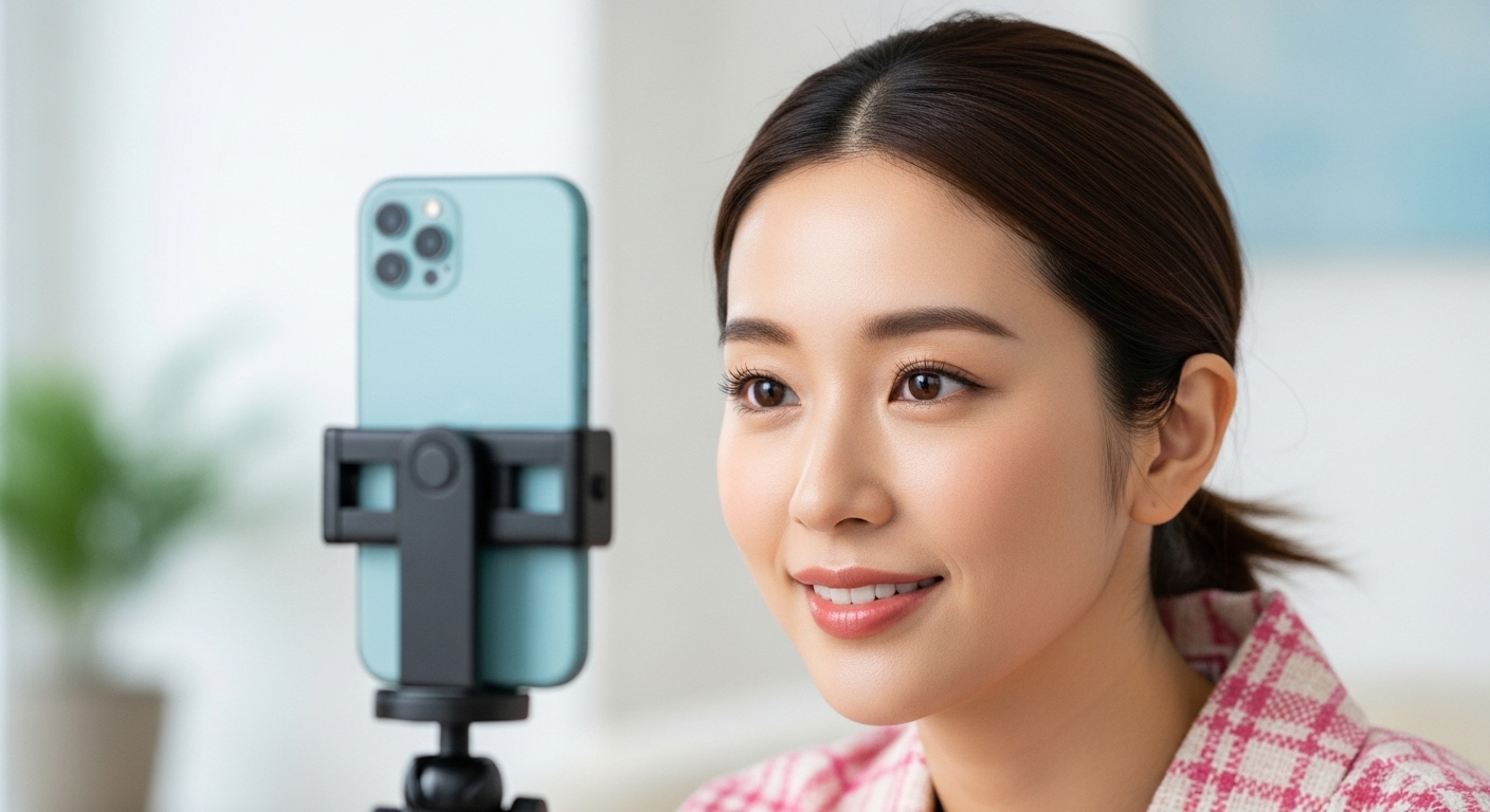 スマホ配信の例