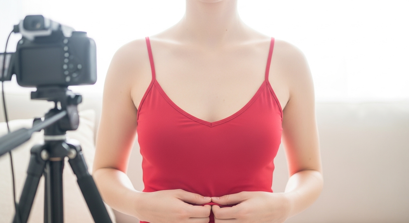 首から下のみの出演