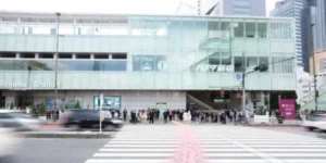 新宿駅 南口 横断歩道 バスタ新宿前 通勤ルート チャットレディ 花びらの道